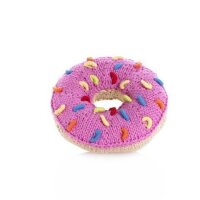 Pebble - Kuscheltier & Rassel - Donut Mid Pink