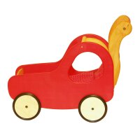 Puppenwagen rotes Auto - Drewart Holzspielzeug