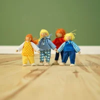 Biegepuppen Junge Familie &ndash; bewegliche...