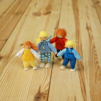 Biegepuppen Junge Familie – bewegliche...