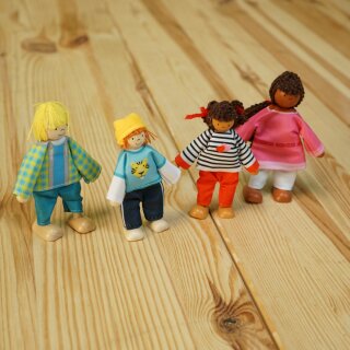 Biegepuppen Interkulturelle Familie – Vielfalt spielerisch entdecken und Familiengeschichten gestalten