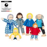 Biegepuppen City Familie – bewegliche...