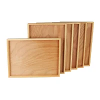 Bauspiel Legetablett Natur - 1 St&uuml;ck