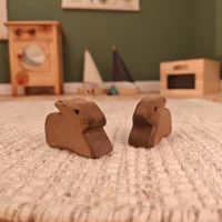 Liegender Hase groß - Holzwerkstatt Alb