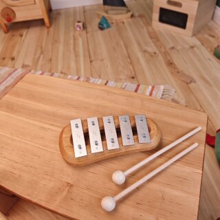 Pentatonisches Glockenspiel mit 5 Tönen Classic - Decor Spielzeug