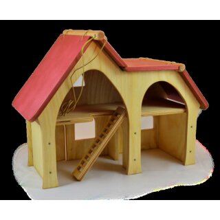 Wohnhaus/Bauernhaus mit 2 Stiegen - Decor Spielzeug