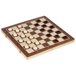 Schach/Dame Spiel 2in1, magnetisch - 2.te Chance