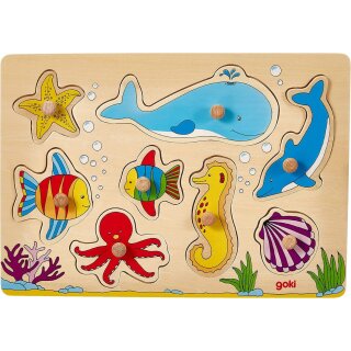 Steckpuzzle - Meerestiere - 2.te Chance