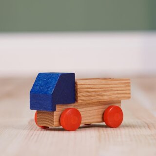 Miniatur Fahrzeug Lieferwagen - Christof Beck Spielwaren Blau