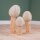 Winter Bäume aus Filz – 3er-Set mit echtem Holz von Papoose Toys