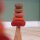 Stapelbaum Herbstfarben – Filzspielzeug aus Holz und Wolle von Papoose Toys