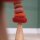 Stapelbaum Herbstfarben – Filzspielzeug aus Holz und Wolle von Papoose Toys