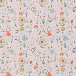 Libellen Set mit Stofftüchern - 43 Teile Wildblumen