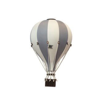 Heißluftballon „Vanille & Schiefer“ – Kinderzimmerdeko