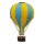 Hei&szlig;luftballon &bdquo;Sommertanz &amp; Meeresgl&uuml;ck&ldquo; &ndash; Kinderzimmerdeko