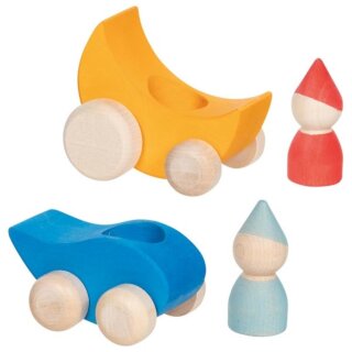 Greiffahrzeuge Tröpfchen und Mondfahrt - GoKi Evolution