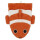 Fürnis Bio Waschlappen - Clownfisch Conny klein