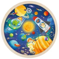 Einlegepuzzle Weltall - Goki Spielzeug