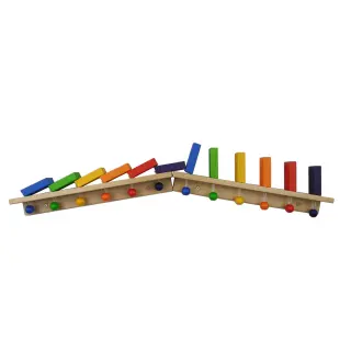 Wanddomino Auf&Ab 2 teilig