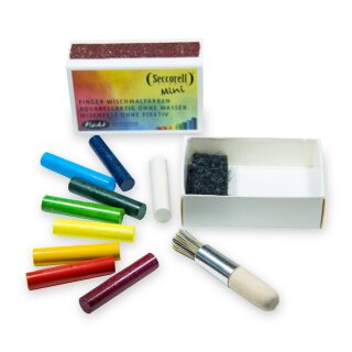 Seccorell Mini – Finger-Wipe Paint Set mit 8 Farben