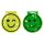 Magnet Clips mit LED Smile - Doppelpack