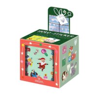 Sticker von der Rolle Weihnachtsfreunde