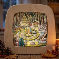 Toverlux Silhouette December Light von Kapitein Kalk