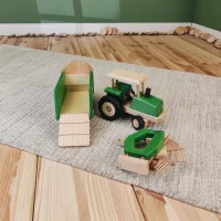 Hofzeit-Set – Traktor, Heuwender &...
