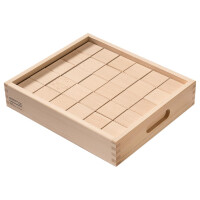 Würfelbausteine aus Holz – Formen in Bunt...