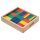Geomixbausteine aus Holz – Formen in Bunt & Natur