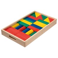 Maxi Holzbaustein-Kasten &ndash; Kreatives Bauen in Natur...