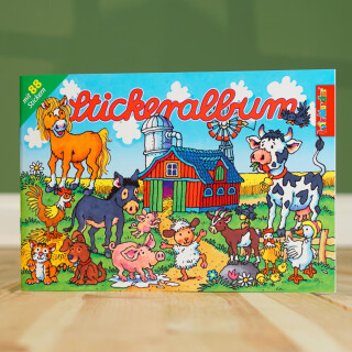 Stickeralbum Bauernhof – Sammelalbum mit über 50 Stickern
