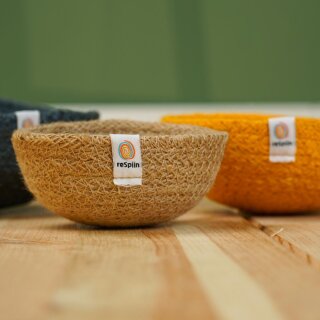 Jute Mini-Schüssel-Set Strand – Nachhaltige Aufbewahrung fürs Kinderzimmer