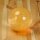 Wasserball Gelbgold-Glitter XXL – Glitzer Wasserflummi Ø 10 cm