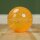 Wasserball Gelbgold-Glitter XXL – Glitzer Wasserflummi Ø 10 cm