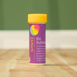Bio Seifenblasen – Sonett Bio Bubbles Seifenblasenset