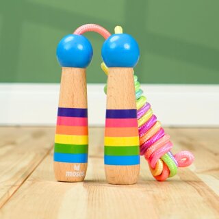 Regenbogen Springseil – Kinder Springseil für Bewegung und Spiel