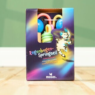 Regenbogen Springseil – Kinder Springseil für Bewegung und Spiel