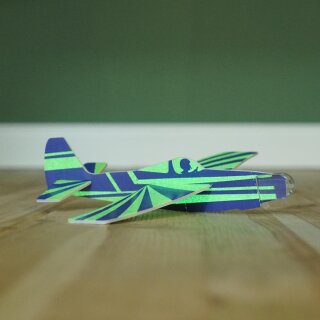 Leuchtender Segelflieger Glow in the Dark – Kinder Wurfgleiter Flugzeug