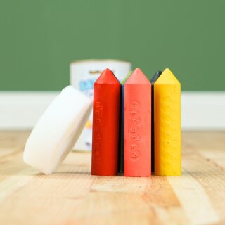 Medenka Badewannenstifte – Bienenwachs Badewannen Wachsmalstifte für Kinder