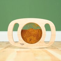 Goldfluss Sensorik-Panel aus Holz mitSensorik-Panel...