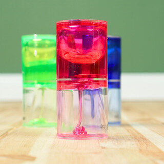Sensorik Ooze Tubes Set – 3 Liquid Timer für Kinder