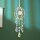 Edelstein Sonnenfänger Dreamcatcher Rosenquarz – Kristall Fensterdeko 40 cm