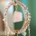 Edelstein Sonnenfänger Dreamcatcher Rosenquarz – Kristall Fensterdeko 40 cm