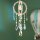 Edelstein Sonnenfänger Dreamcatcher Rosenquarz – Kristall Fensterdeko 40 cm