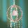 Edelstein Sonnenfänger Dreamcatcher Rosenquarz – Kristall Fensterdeko 40 cm