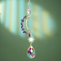 Mondsichel Sonnenfänger Amethyst – Kristall...