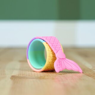 Meerjungfrau Schnapparmband – Pastell Armband für Kinder