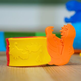 Dino Schnapparmband T-Rex – Kinder Armband mit Schnappfunktion