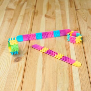 Stachel Schnapparmband – Sensorik Armband mit Noppen